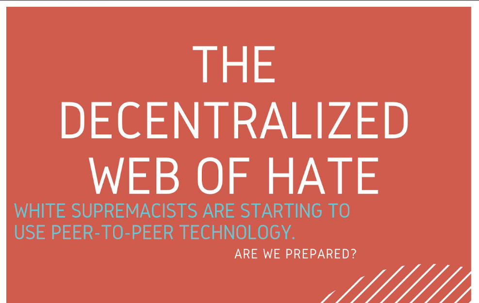 rete decentralizzata di odio
